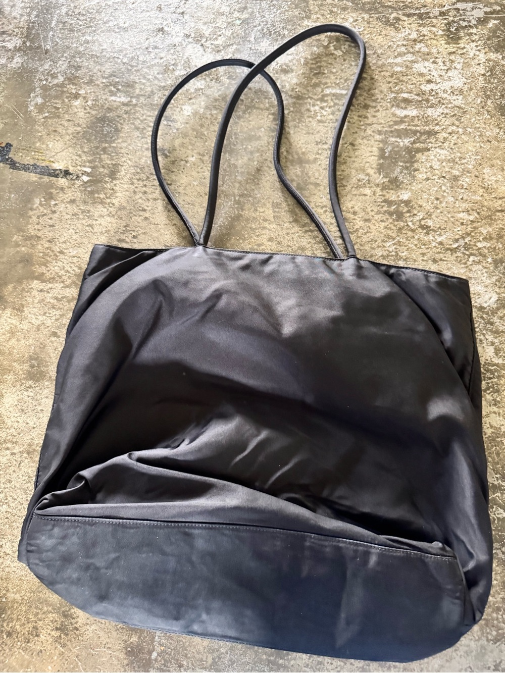 Mint Y2K Prada Tessuto Black Tote - Picture 2 of 12